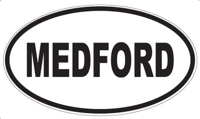 MEDFORD - Oval Sticker
