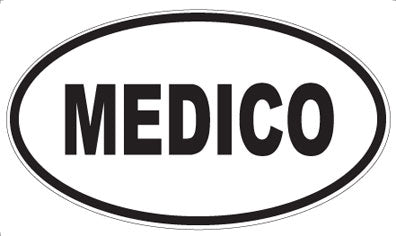MEDICO - Oval Magnet