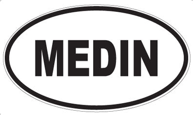MEDIN - Oval Magnet