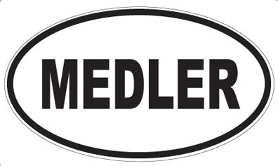 MEDLER - Oval Magnet