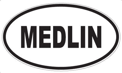 MEDLIN - Oval Sticker