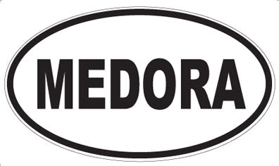 MEDORA - Oval Magnet
