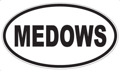 MEDOWS - Oval Magnet