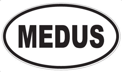 MEDUS - Oval Sticker