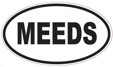 MEEDS - Oval Magnet