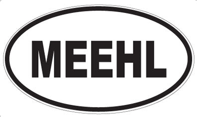 MEEHL - Oval Magnet