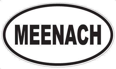 MEENACH - Oval Magnet
