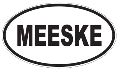 MEESKE - Oval Magnet