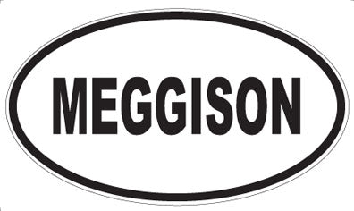 MEGGISON - Oval Magnet