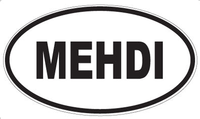 MEHDI - Oval Magnet