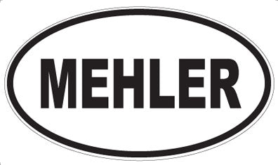 MEHLER - Oval Magnet