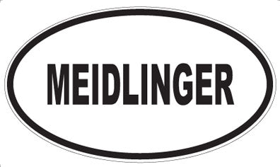 MEIDLINGER - Oval Magnet