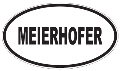 MEIERHOFER - Oval Magnet