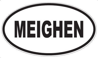 MEIGHEN - Oval Magnet