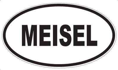 MEISEL - Oval Magnet