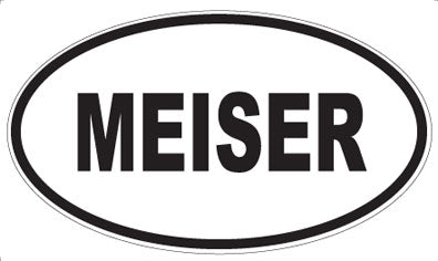 MEISER - Oval Magnet