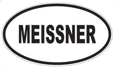 MEISSNER - Oval Magnet