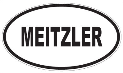 MEITZLER - Oval Magnet