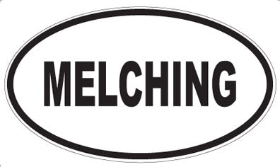 MELCHING - Oval Sticker