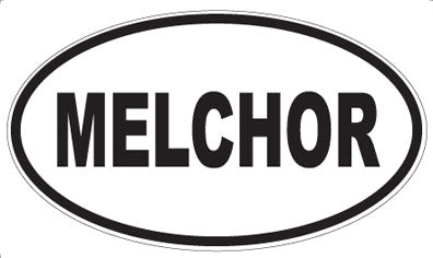 MELCHOR - Oval Magnet
