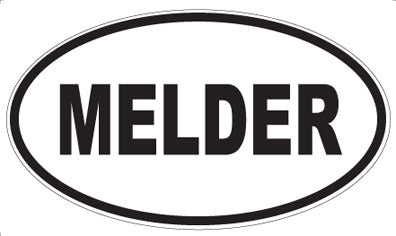 MELDER - Oval Magnet