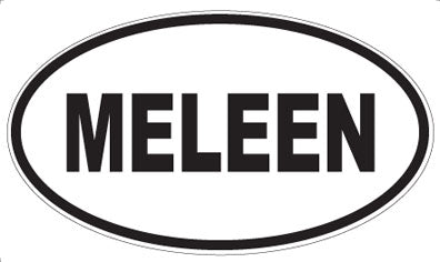 MELEEN - Oval Magnet