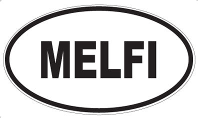 MELFI - Oval Sticker