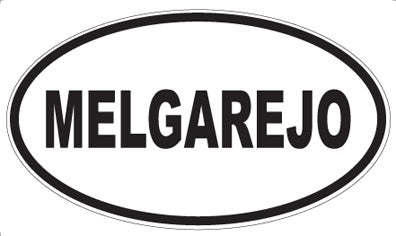 MELGAREJO - Oval Magnet