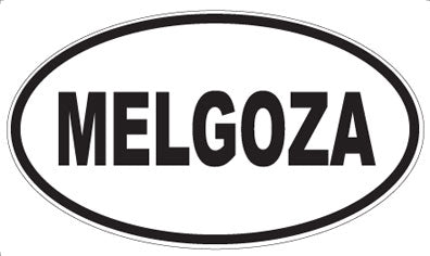 MELGOZA - Oval Magnet