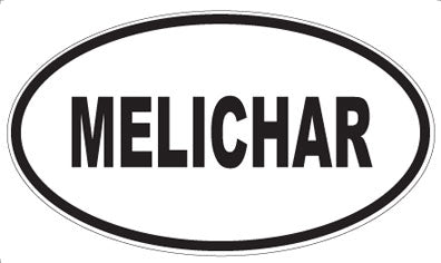 MELICHAR - Oval Magnet