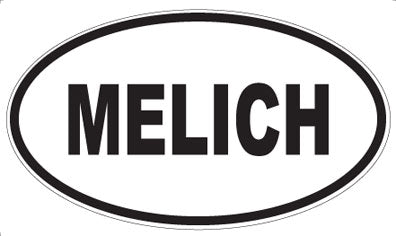 MELICH - Oval Magnet