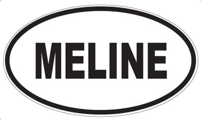 MELINE - Oval Magnet