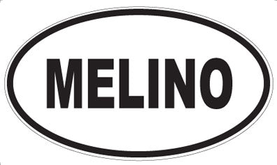 MELINO - Oval Magnet