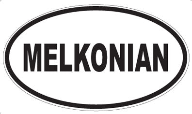 MELKONIAN - Oval Magnet