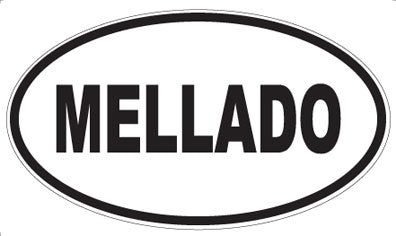 MELLADO - Oval Magnet
