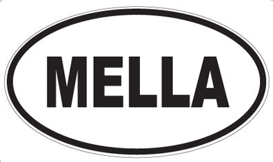 MELLA - Oval Magnet