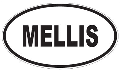 MELLIS - Oval Magnet