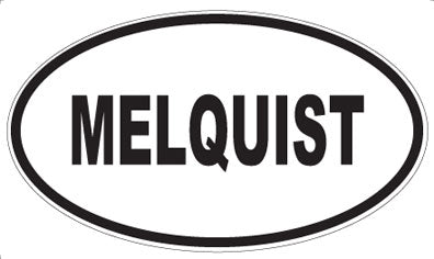 MELQUIST - Oval Magnet