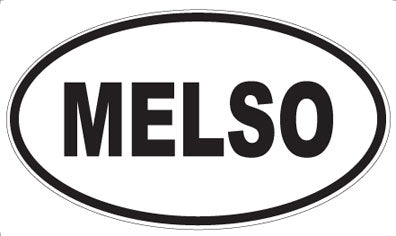 MELSO - Oval Magnet