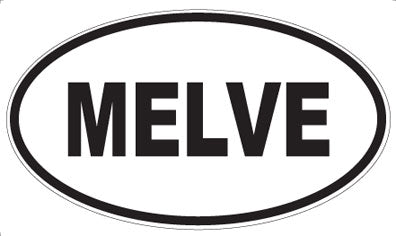 MELVE - Oval Magnet