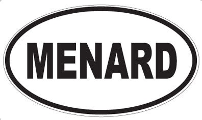 MENARD - Oval Magnet