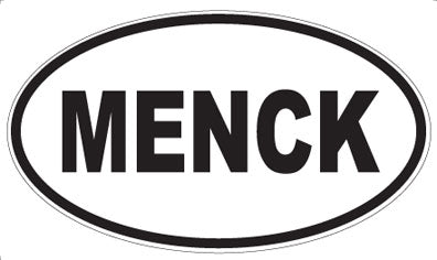 MENCK - Oval Magnet