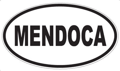MENDOCA - Oval Magnet
