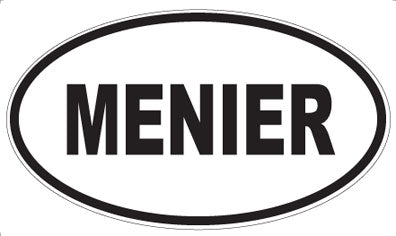 MENIER - Oval Magnet