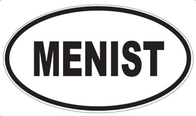 MENIST - Oval Magnet