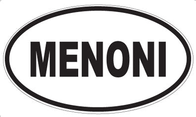 MENONI - Oval Magnet