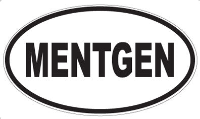 MENTGEN - Oval Magnet