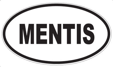 MENTIS - Oval Magnet