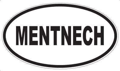 MENTNECH - Oval Magnet