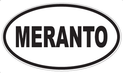 MERANTO - Oval Magnet